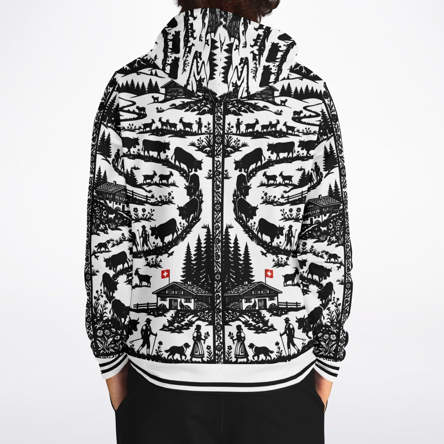 Athletic Hoodie - AOP