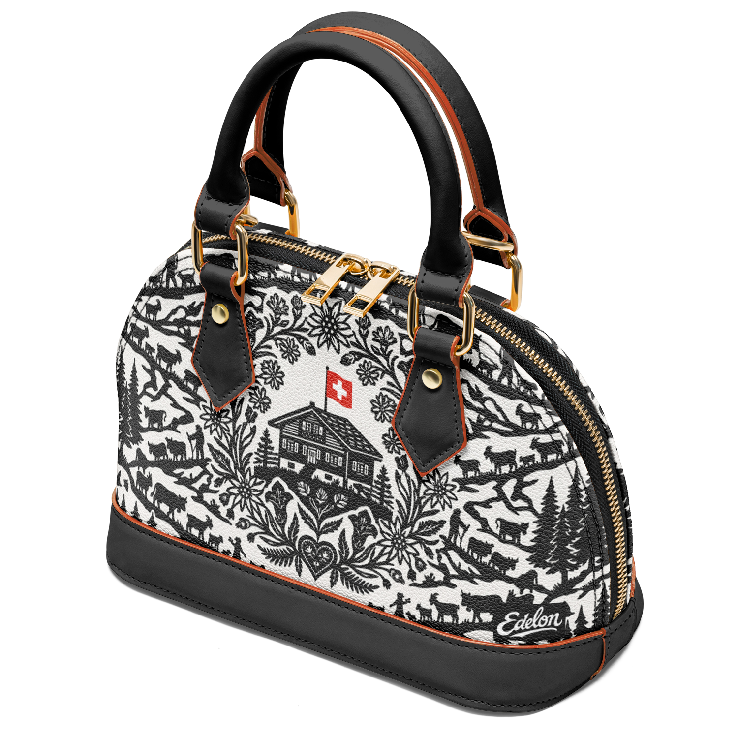Sac à main découpage Edelon