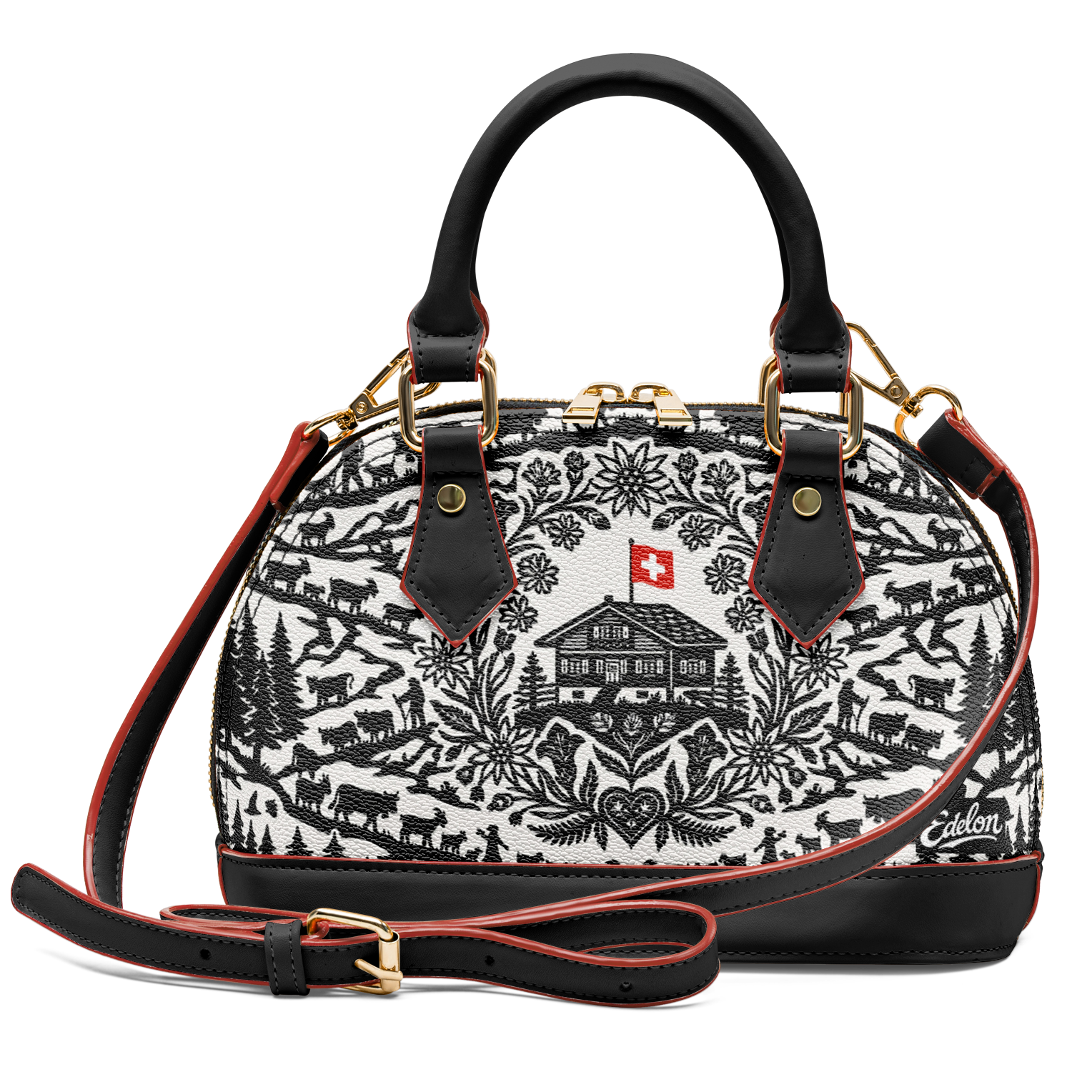 Sac à main découpage Edelon