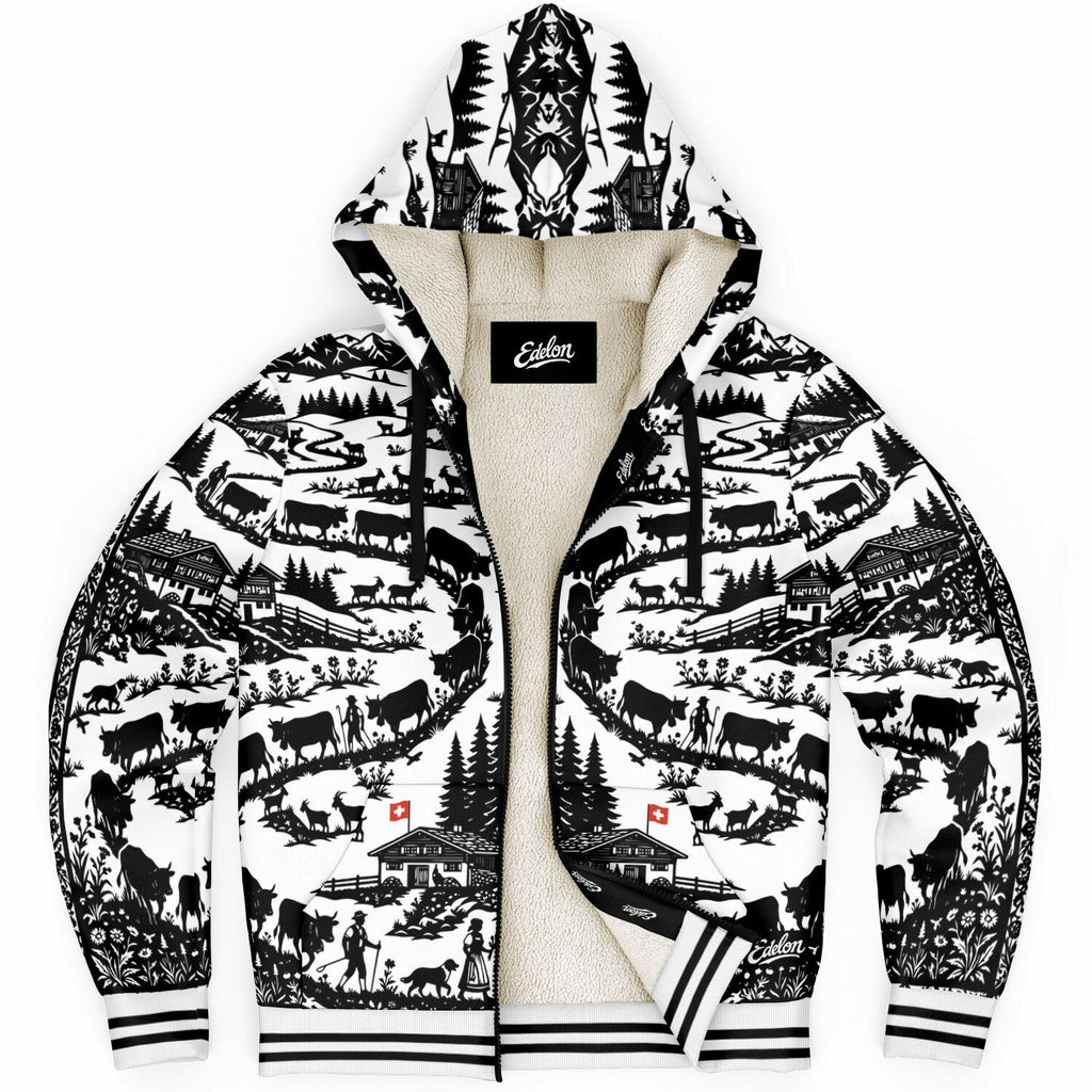 Microfleece Ziphoodie - AOP