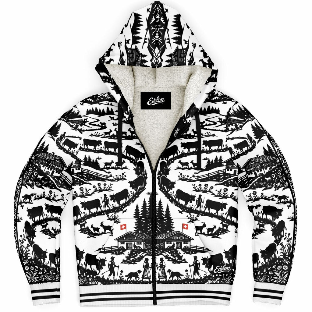 Microfleece Ziphoodie - AOP