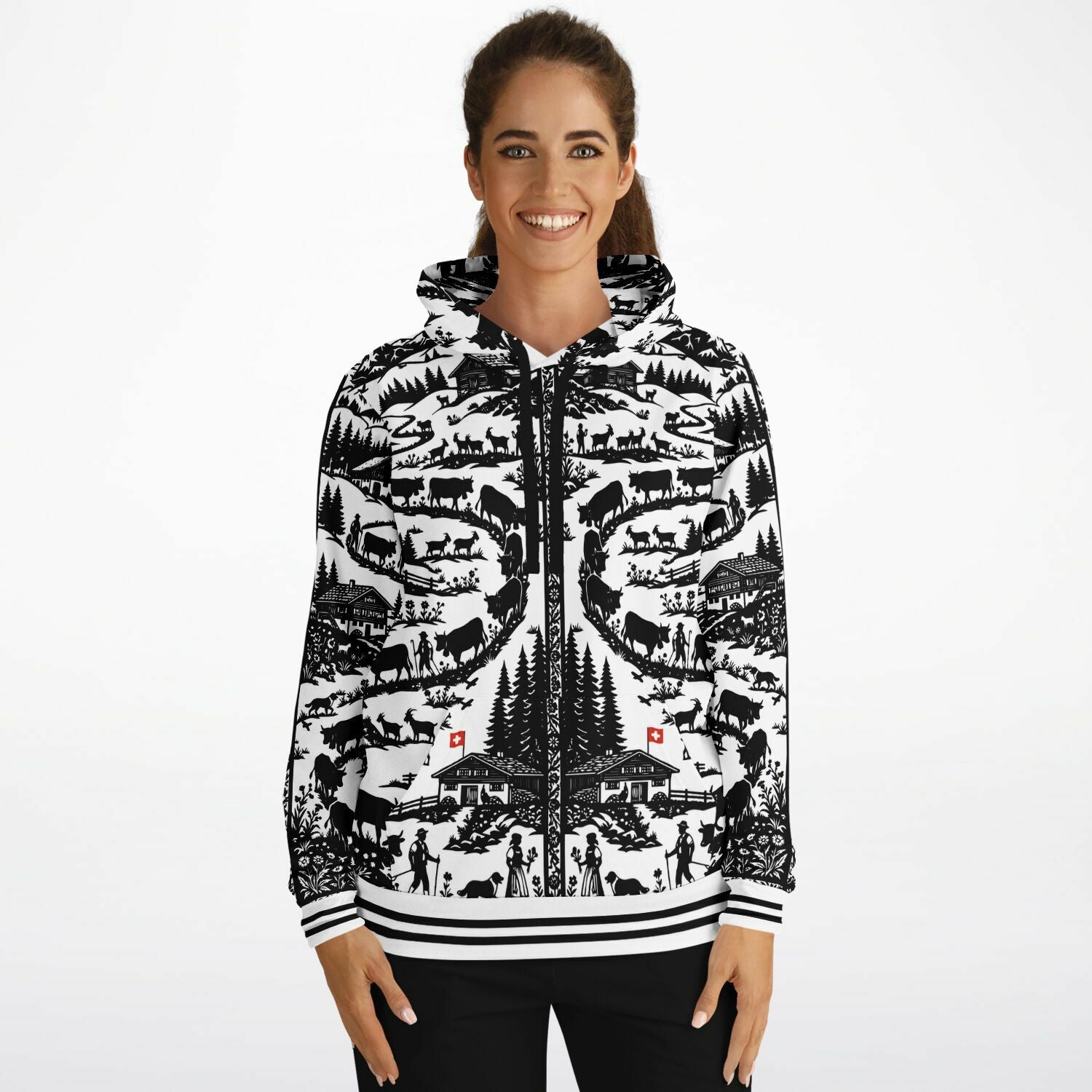 Athletic Hoodie - AOP