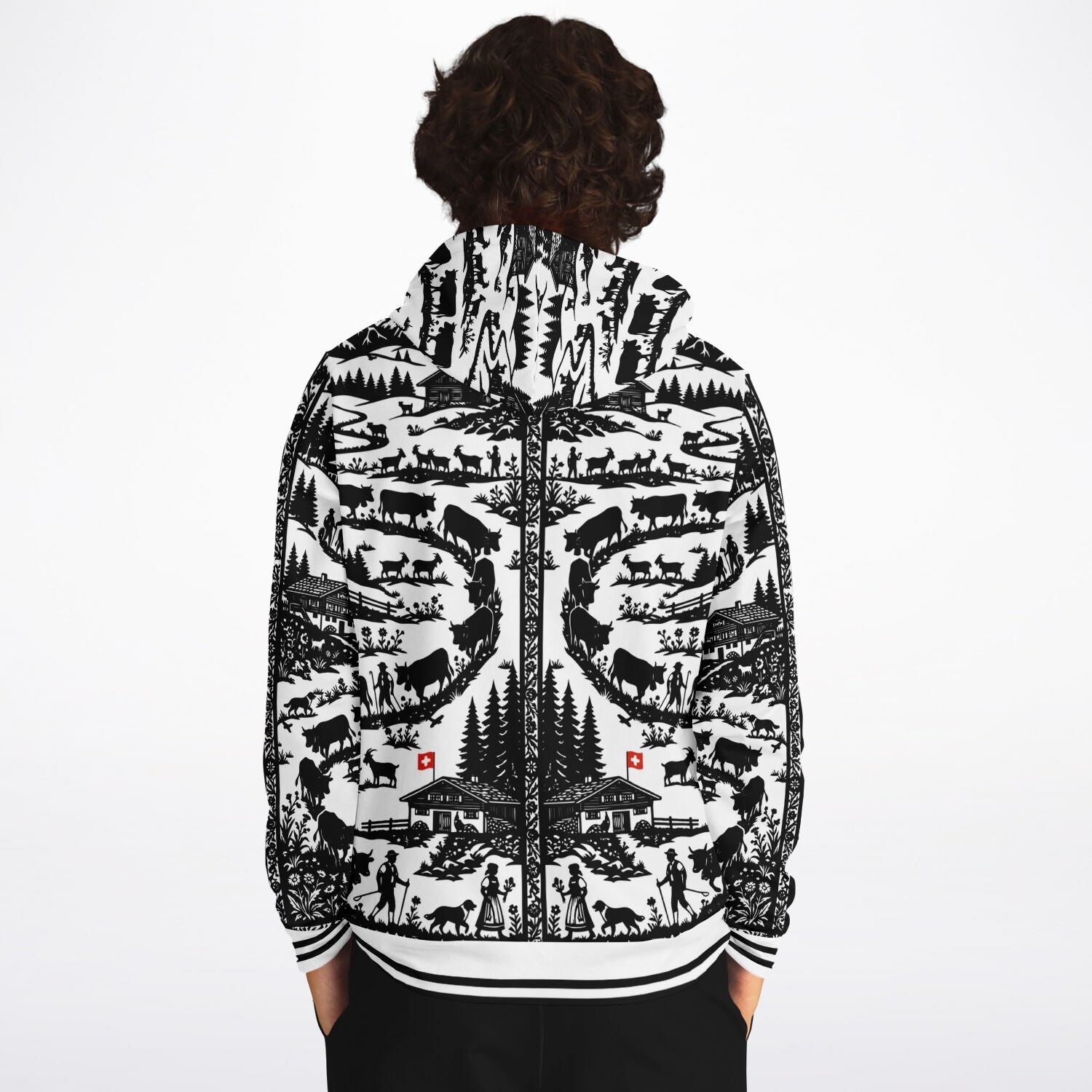 Athletic Hoodie - AOP