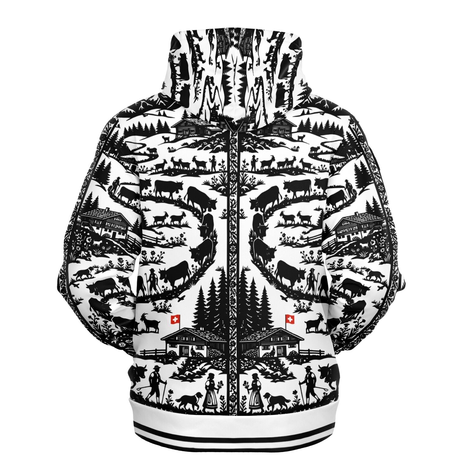 Athletic Hoodie - AOP