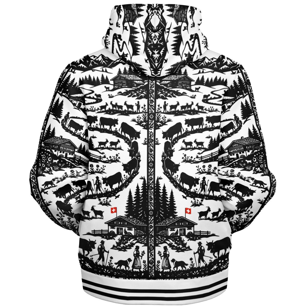 Microfleece Ziphoodie - AOP